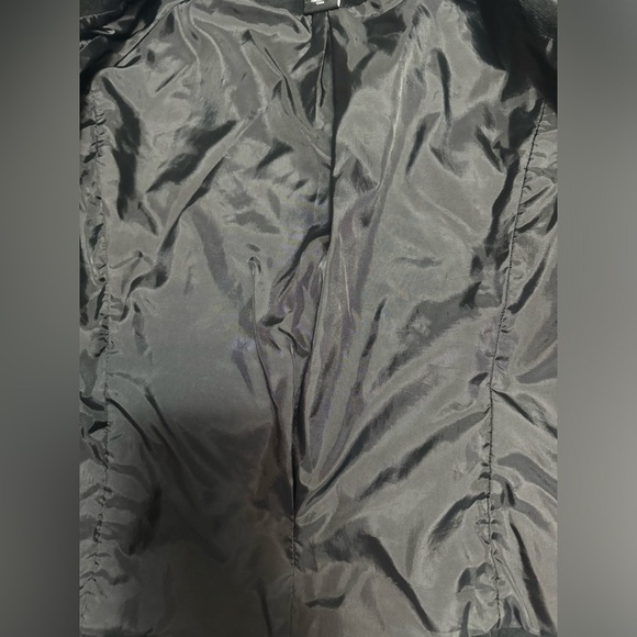 Calvin Klein Jeans Black Corduroy fitted blazer jacket - Picture 7 of 8